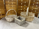 3 Piece Basket Lot