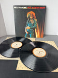 Neil Diamond Hot August Night Vintage LP Double Vinyl (X)