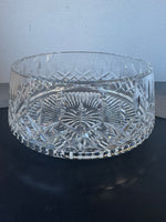 (A) Waterford Crystal Lismore Rose Bowl AS IS (READ DESCRIPTION CAREFULLY)
