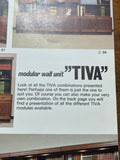 Bacos & Bergab Scandinavian Furniture Modular Wall Unit "TIVA" ***HEAVY ITEM***