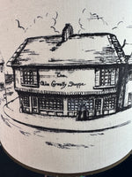 Black’s Lamp with Royal Doulton Old Balloon Seller & Old Curiosity Shop Shade (WORKS)