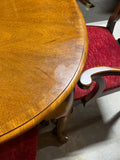 Dining Set: Table, 2 Leaves, Table Pads and (8) Chairs***HEAVY ITEM***READ DETAILS ON PICK UP POLICY***