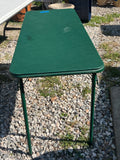 Green Samsonite Collapsable table