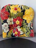 Pillow Perfect Yellow & Red Indoor/Outdoor Cushion