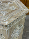 Bohemian Style Lightweight Hexagon Side Table