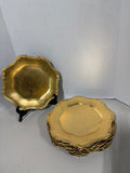 11 Round Gold Chargers