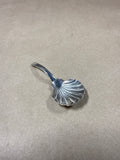 Salisbury Pewter Shell Caddy Spoon With Box (A)