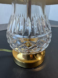 Waterford Crystal Maeve Accent Lamp with Original Shade (WORKS)