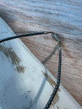Hematite & Aventurine Beaded Vintage Necklace