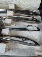 12-Piece Samurai Knives & Meat Carving Set in Case
