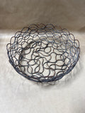 Woven Bronze Fruit Basket