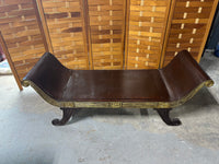 Double Boat Style Bench/Chaise Lounge, NO CUSHION