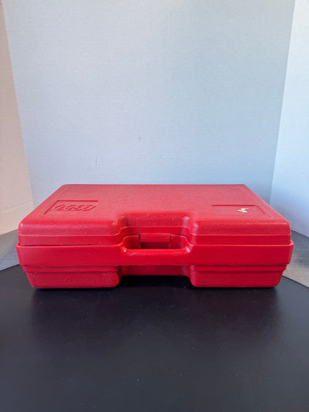 Red Lego Vintage Plastic Storage Case