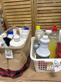 Lot of Household Cleaners - THESE ARE PREOWNED. MOST ARE 1/2 FULL TO FULL (C)