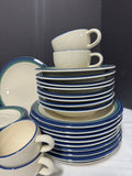 41-Piece Pfaltzgraff Ocean Breeze Stoneware China Set