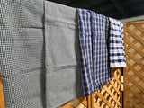 Plaid & Hearts  Dish Towels, 4 pc