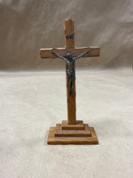 Wood And Metal Crucifix