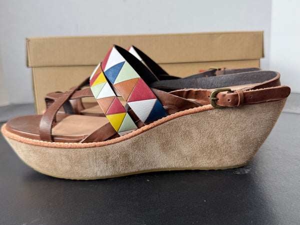 Camper Havana Wedge Sandals SIZE 10