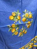 Round Lemon Table Cloth