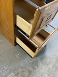 B-Oak Tone 2 Drawer File Cabinet