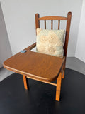 American Style Vintage School Desk Doll Chair with Pillow
