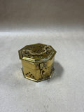 Small Brass Potpourri Box