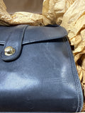 Black Leather Vintage Coach Scout Bag