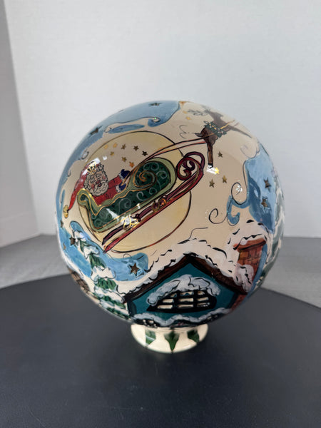 Heather Goldminc Blue Sky Clayworks Ceramic Balloon Candle Holder & Luminary