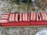 Lot of Five Outdoor Pillows