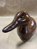 (A) Hand Carved Mallard Duck Decoy