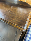 Unagusta Manufacturing Company Antique Petite Armoire/Dresser on Casters ***HEAVY ITEM***READ DETAILS ON PICK UP POLICY***