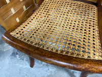 Pair of Cane Chairs, AS IS***READ DESCRIPTION***