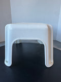 Rubbermaid White Plastic Step Stool