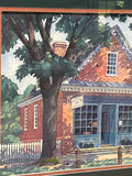 Williamsburg Printing Office Print by John Dukes McKee; Signed