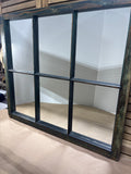 Mirrored Repurposed Window Wall Decor