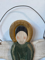 Rustic Wooden Hanging Garden Angel Decor