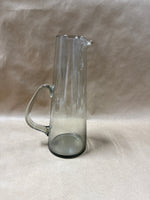 Mid Century Style Holmegaard Per Lutken Smokey Gray Glass Jug Pitcher