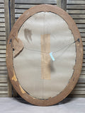 Vintage Oval Gold Mirror - AS IS