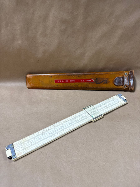 Keuffel & Esser K&E Log Log Duplex Decitrig Slide Rule With Case