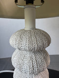 Nantucket Stacked Sea Urchin Table Lamp (WORKS)