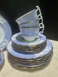 37-Piece Spode England Maritime Rose Bone China Set