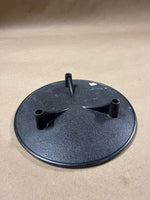 Bronze Floral Footed Candle Holder