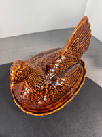 Portmeirion Oven to Table Chicken Hen Egg Holder & Casserole Dish