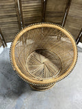 Wicker/Rattan Barrel Chair/Hoop Chair