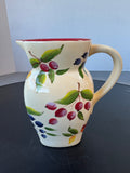 FTD Ceramic Vase with Berry Motif