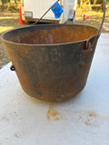 Vintage Cast Iron Footed Pot w/Handle