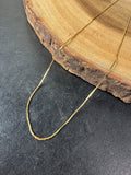 17” Gold Tone Herringbone Chain