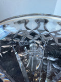 (B) Waterford Crystal Lismore Ships Decanter with Stopper