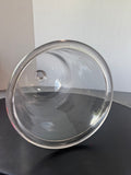 Tall Heavyweight Vintage Clear Glass Bell Jar
