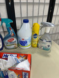 Cleaning Lot M, Most items at least half full